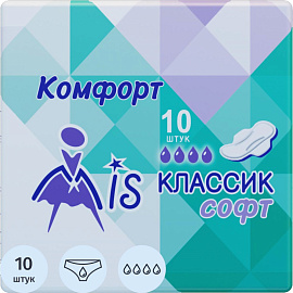 Прокладки женские гигиенические Mis Классик Софт (10 штук в упаковке)