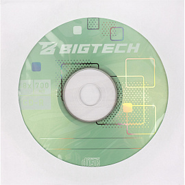 Диск CD-R BigTech 700 МБ 48x конверт YCDRB005
