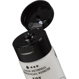 Краска акриловая Комус Арт белила титановые 75 мл в тубе