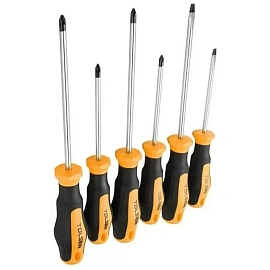 Набор отвёрток Tolsen GRIPro (6 штук, TT20014)