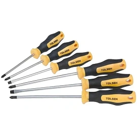 Набор отвёрток Tolsen GRIPro (6 штук, TT20014)