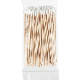 Зонд-тампон без среды нестерильный дерево/хлопок (длина 150 мм, 100 штук в упаковке)