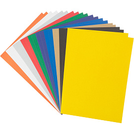 Картон цветной Выбор Есть (282х201 мм, 20 листов, 10 цветов, немелованный)