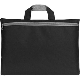 Сумка-папка деловая Проект 111 Simple чёрная полиэстер