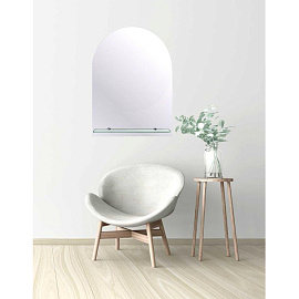 Зеркало настенное Комус Мебель Эко-27 безрамное (400х540)