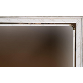 Зеркало настенное 121 (белый, 500x800 мм)