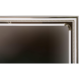 Зеркало настенное 121Б (белый косичка, 600x1200 мм)