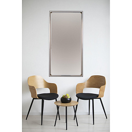 Зеркало настенное 121Б (белый косичка, 600x1200 мм)