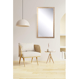 Зеркало настенное НБ54 (теплое серебро, 404х704 мм)