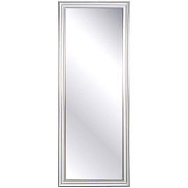 Зеркало настенное НБ404 (белый с серебром, 490x1290 мм)