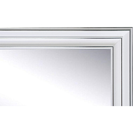 Зеркало настенное НБ404 (белый с серебром, 490x1290 мм)