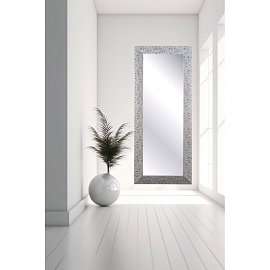 Зеркало настенное НБ426 (серебро, 552x1352 мм)