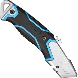 Нож универсальный TOPFORT 19 мм (4 запасных лезвия, 1960427)