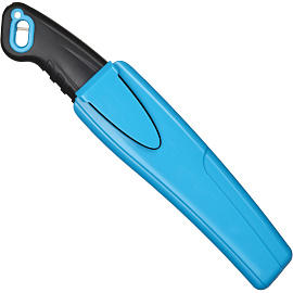 Нож монтерский TOPFORT с кобурой (корпус ABS+TPR, 1960430)