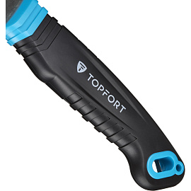 Нож монтерский TOPFORT с кобурой (корпус ABS+TPR, 1960430)