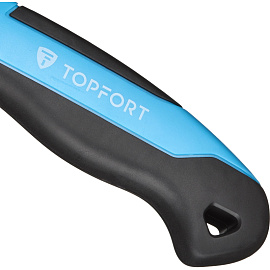 Нож раскройный TOPFORT 45 мм (корпус ABS+TPR, 1960446)