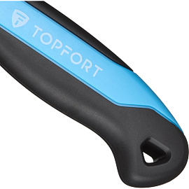Нож раскройный TOPFORT 28 мм (корпус ABS+TPR, 1960447)