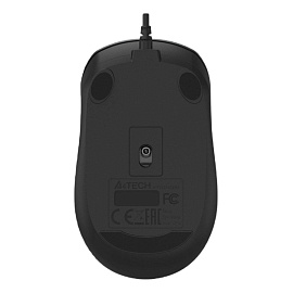 Мышь проводная A4Tech Fstyler FM26 серая/черная