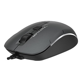 Мышь проводная A4Tech Fstyler FM26S серая/черная