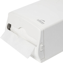 Диспенсер для салфеток Luscan Professional Optima maxline N4 настольный пластиковый белый