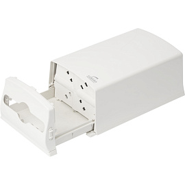 Диспенсер для салфеток Luscan Professional Optima maxline N4 настольный пластиковый белый