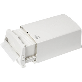 Диспенсер для салфеток Luscan Professional Optima maxline N4 настольный пластиковый белый