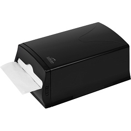 Диспенсер для салфеток Luscan Professional Optima maxline N4 настольный пластиковый черный