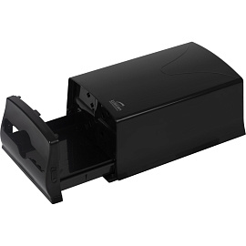 Диспенсер для салфеток Luscan Professional Optima maxline N4 настольный пластиковый черный