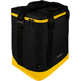 Термосумка Арктика 20 л 31.5x24.5x40 см чёрная/жёлтая