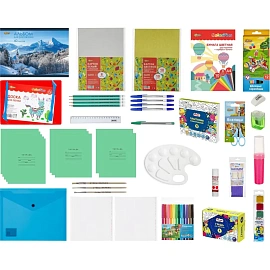 Набор школьный Комус Класс Максики 50 предметов