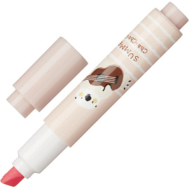 Набор текстовыделителей M&G Summer Cha Cha 6 цветов скошенный наконечник (толщина линии 0.35-4 мм)