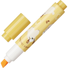 Набор текстовыделителей M&G Summer Cha Cha 6 цветов скошенный наконечник (толщина линии 0.35-4 мм)