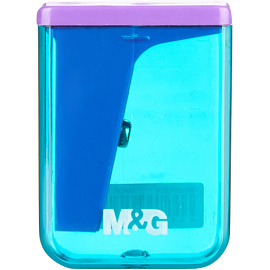 Точилка для карандашей M&G с контейнером пластиковая