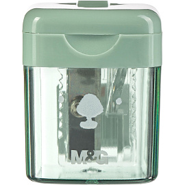 Точилка для карандашей M&G Summer Cha Cha с контейнером пластиковая