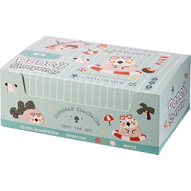 Точилка для карандашей M&G Summer Cha Cha с контейнером пластиковая