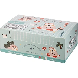 Точилка для карандашей M&G Summer Cha Cha с контейнером пластиковая