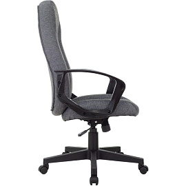 Кресло для руководителя Бюрократ T-898/3C1GR серое (ткань, пластик) фото Кресло для руководителя Бюрократ T-898/3C1GR серое (ткань, пластик)