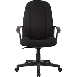 Кресло для руководителя Бюрократ T-898/3C11BL чёрное (ткань, пластик)