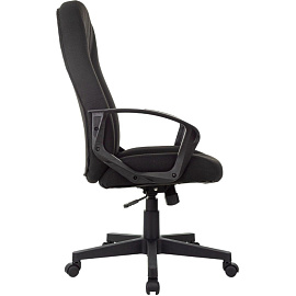 Кресло для руководителя Бюрократ T-898/3C11BL чёрное (ткань, пластик)