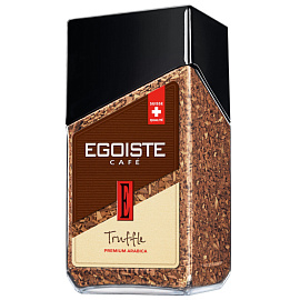 Кофе растворимый сублимированный Egoiste Truffle 95 г (стеклянная банка) фото Кофе растворимый сублимированный Egoiste Truffle 95 г (стеклянная банка)