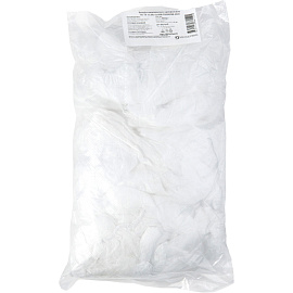 Бахилы (носки) одноразовые Медсервис Плюс для боулинга спанбонд 15 г/кв.м размер M белые (50 пар в упаковке)