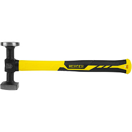 Молоток рихтовочный Berger BG1521 с фиберглассовой рукояткой 540 г