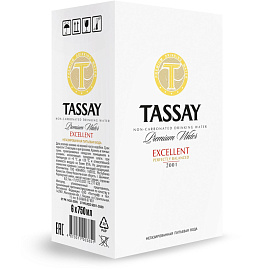Вода питьевая Tassay Excellent негазированная 0.75 л