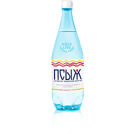 Вода минеральная Псыж лечебно-столовая газированная 1 л