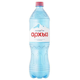 Вода минеральная Легенда гор Архыз столовая газированная 1.5 л фото Вода минеральная Легенда гор Архыз столовая газированная 1.5 л
