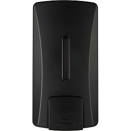 Дозатор (диспенсер) для жидкого мыла механический Выбор есть пластик чёрный 1 л (205B)