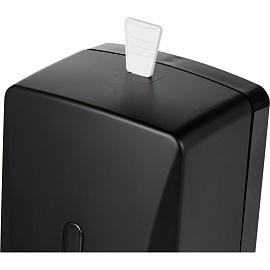 Дозатор (диспенсер) для жидкого мыла механический Выбор есть пластик чёрный 1 л (205B)