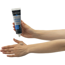 Паста ЭклИптика Natural Clean очищающая для рук и лица с абразивом 100 мл