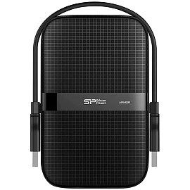 Внешний жёсткий диск HDD (накопитель) Silicon Power Armor A60 1 ТБ USB 3.0 (SP010TBPHDA60S3A)