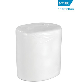 Салфетки сухие 15x30 см, 100 шт/уп